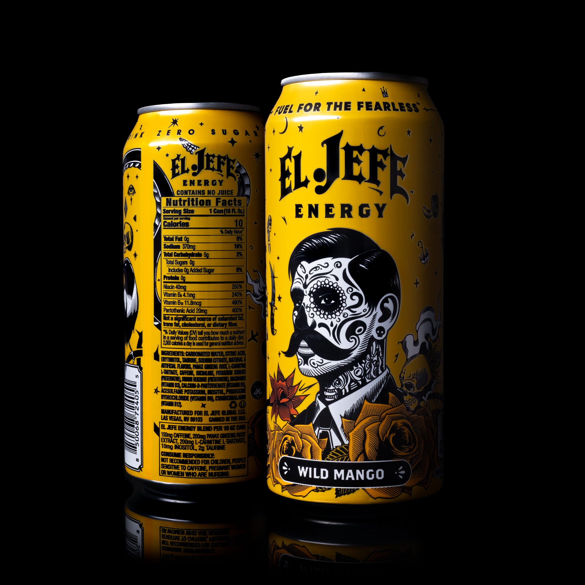 BEBIDA ENERGÉTICA EL JEFE MANGO SALVAJE